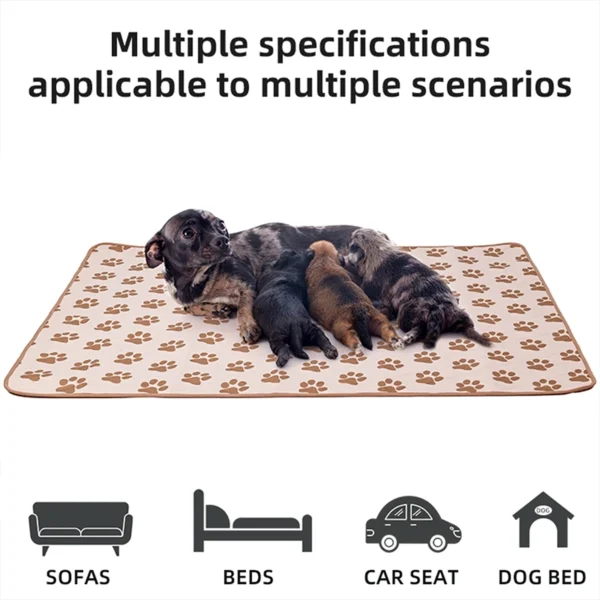 Washable Puppy Pads-multiple scenarios