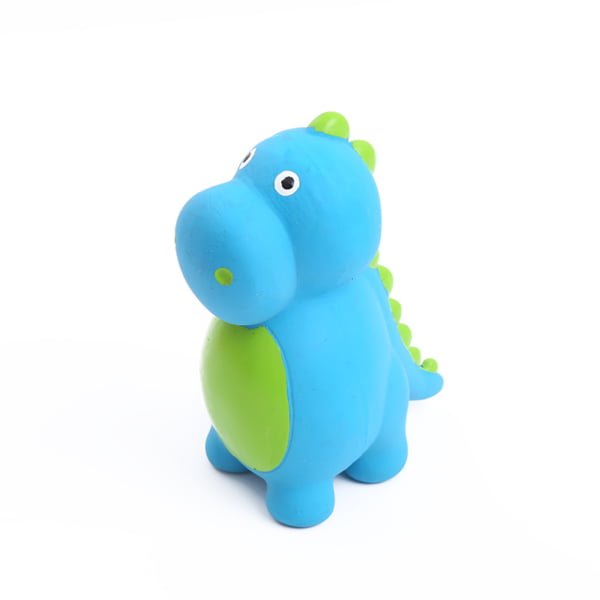 Dog Squeak Toys-Blue Spinosaurus