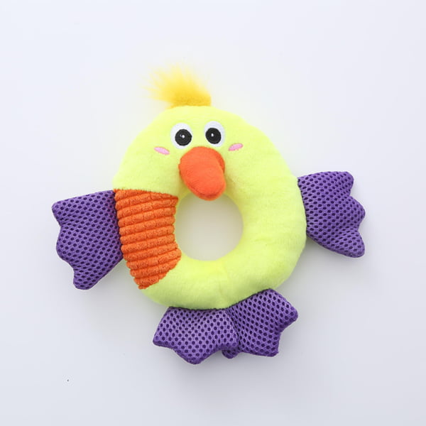 Plush Dog Toys with Bell-Chick design